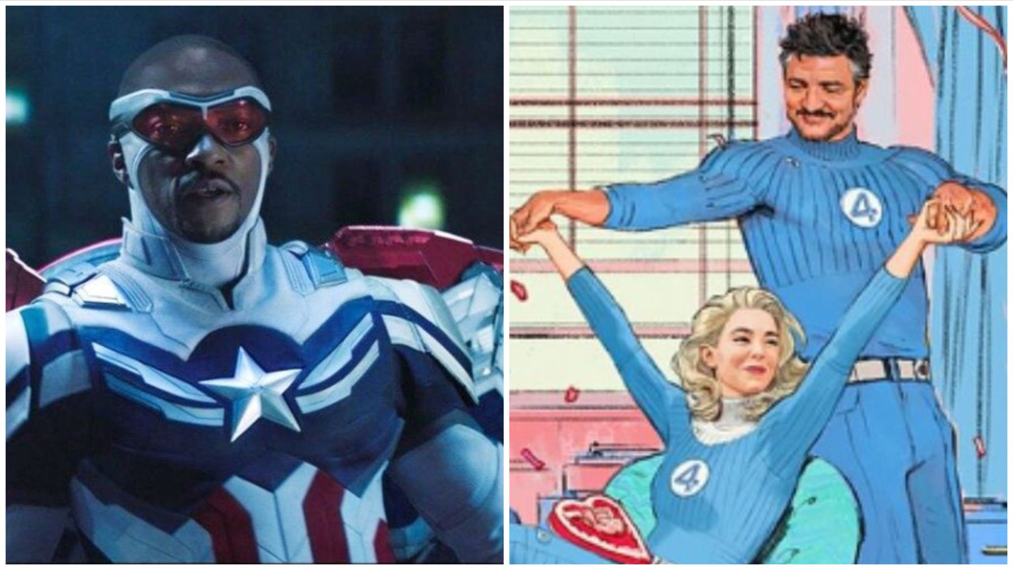 Nuove immagini rivelano dettagli flessibili su Fantastic 4 e Captain America al New York Comic-Con