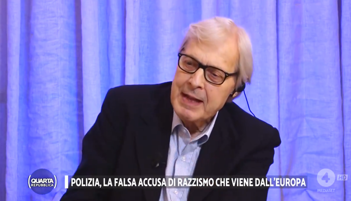 Vittorio Sgarbi a Quarta Repubblica: una presenza scintillante ma in ombra