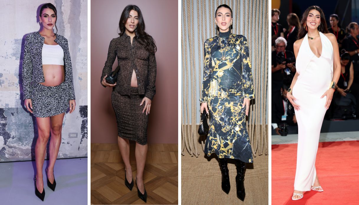 Giulia Salemi e il suo stile premaman: 10 look indimenticabili che incantano il pubblico