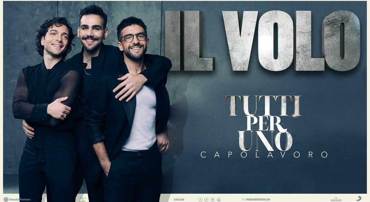 Il Volo torna in tv: una serata evento dal vivo all’Arena di Verona