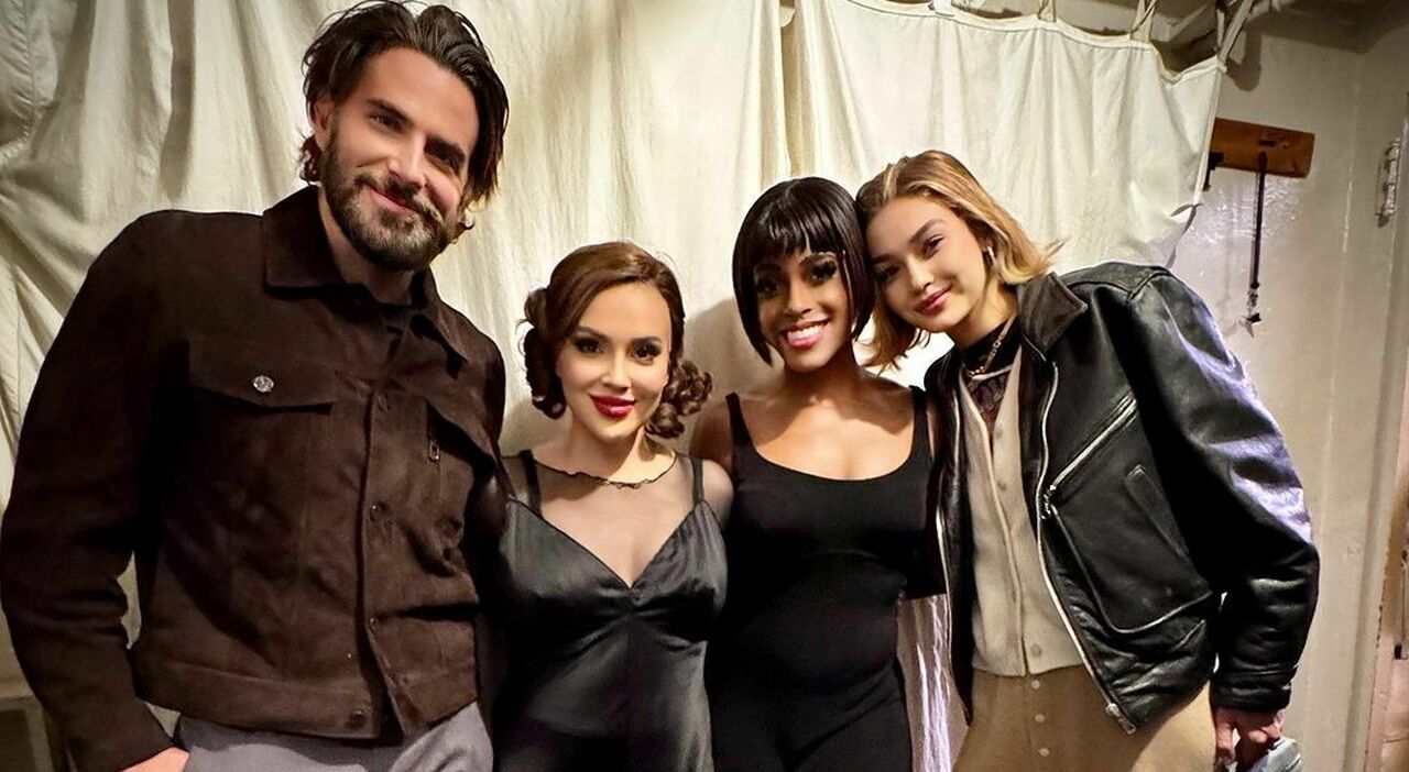 Un incontro memorabile di star a New York: Alyssa Milano accoglie Bradley Cooper e Gigi Hadid dopo Chicago