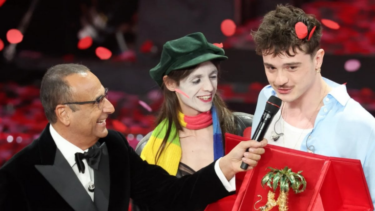 La finale di Sanremo 2025 trionfa ma il 15 febbraio ascolti inferiori a Amadeus un anno fa