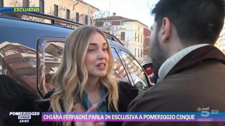 Chiara Ferragni su Pandoro Gate e Fedez: le sue parole a Pomeriggio 5