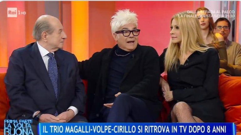 Magalli e Cirillo, gelo in diretta: “Dal 2017 che non ti vedo”