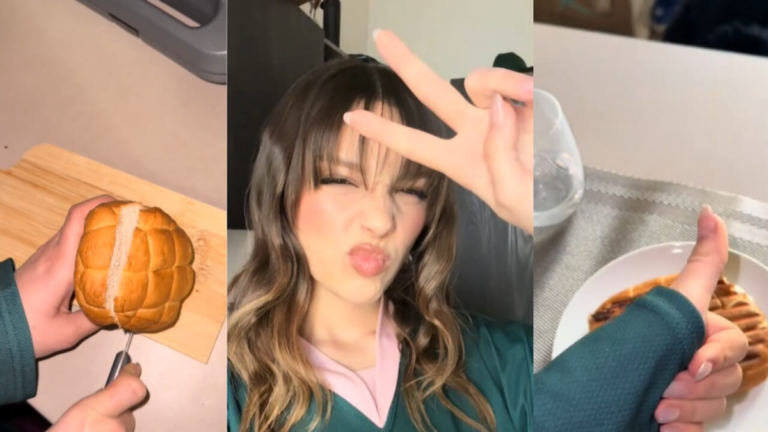 Sarah Toscano conquista i social con video virale del toast improvvisato post Sanremo 2025