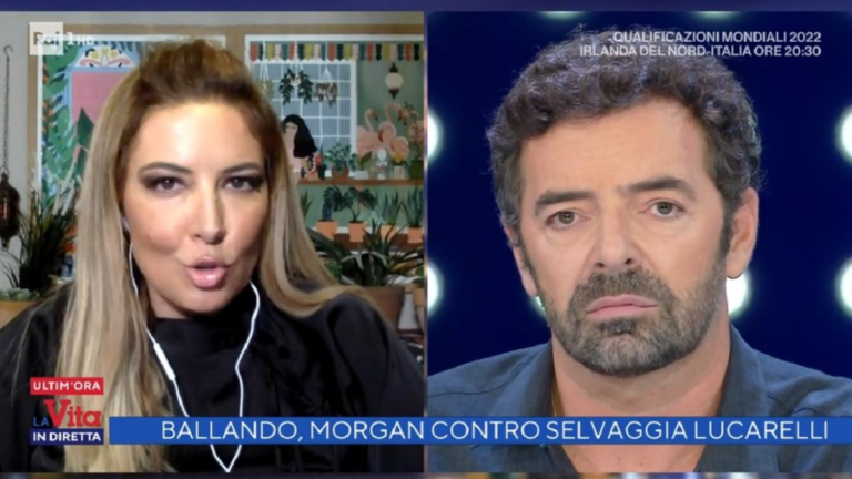 Selvaggia Lucarelli in diretta su Rai Uno sente ospiti criticare la conduttrice in studio