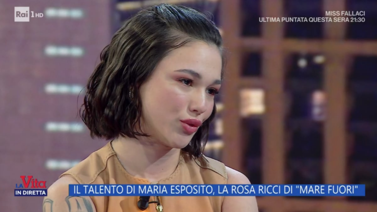 La vita in diretta, Maria Esposito rivela il ritorno della crudeltà originaria in Mare Fuori 5