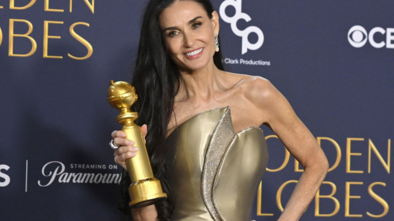 Demi Moore trionfa ai Golden Globe: la sorprendente ascesa con "The Substance"