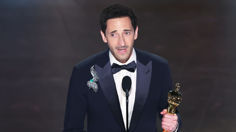 Oscar 2025 record storico con il discorso più lungo di Brody e successi per The Brutalist e Anora